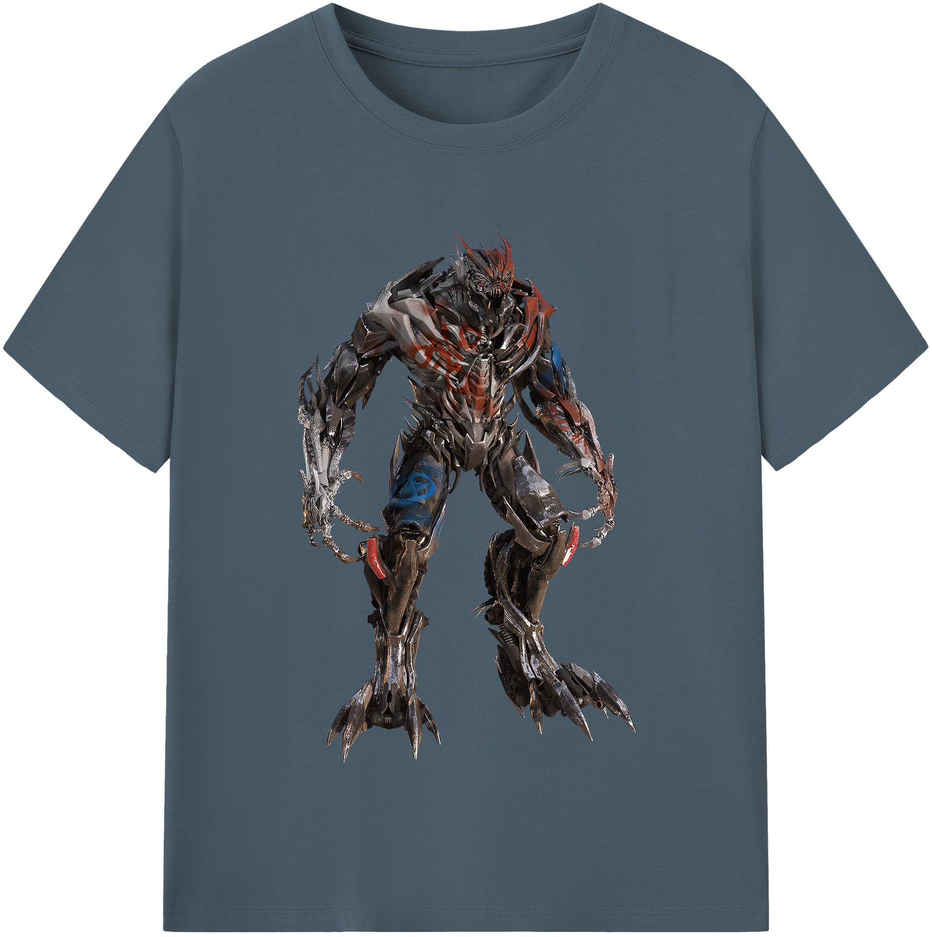 （画像用） Transformers トランスフォーマー 綿100％半袖Tシャツ（フロントプリント）